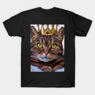 Cat with Crown T-Shirt